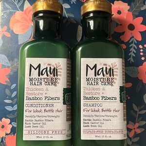 ✨ Maui Moisture Hair Care - Bamboo Fibers Set